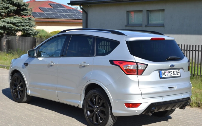 Ford Kuga cena 77900 przebieg: 218584, rok produkcji 2018 z Iława małe 742